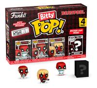 Blister 4 figures Bitty POP Marvel Deadpool Sleepover