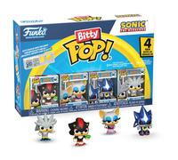 Blister 4 figures Bitty POP Sonic The Hedgehog