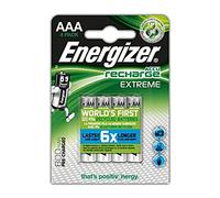 Batteria Ministilo Ricaricabile AAA Energizer Extreme Recharge HR03 4 pezzi