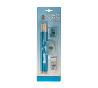 Blister 6 Matite + Gomma + Temperalapis Lazio Conf. 12PZ