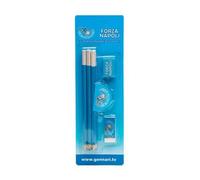 Blister 6 Matite+gomm temperamatita Gennari CONF.12PZ