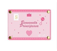 Blister Ciondolo con Iniziale Lettera S in Oro Giallo18 Carati - Eilat