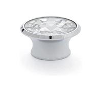 E_0002_S7912537 Rei Pomo Rei 943 Rotondo Cromato Cristallo Alluminio 4 Unità (Ø