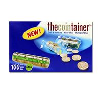 Blister Contenitori per Monete da 50 centesimi, 100 Pezzi in Plastica Trasparente. Blister Monete, Raccoglitore Soldi, Raccoglitore Monete, Euro Blister Monete, Conta Soldi