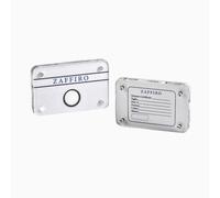 Blister Contenitori Zaffiri Pietre Preziose 8,5x5,5 cm con Etichetta - 3 Pezzi