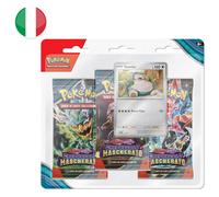 Blister da 3 Bustine Scarlatto e Violetto - Crepuscolo Mascherato - Snorlax - I