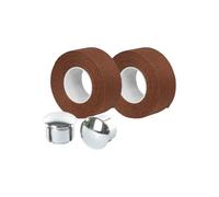 Blister di 2 nastri appendiabiti 90 cotone Velox Tressostar Marron 20 mm x 2,80 m