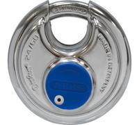 Blister di lucchetti con grillo in acciaio inox Abus Diskus Argento