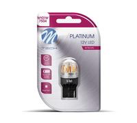Blister M-TECH Platinum LB828Y-01B - T20 W21W, 12-24V 15x2835SMD, CANBUS, Amber