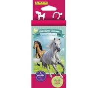 Blister - Panini - Collezione di carte per gli appassionati di cavalli - Contiene 3 tasche di 8 carte + 1 carta in edizione limitata