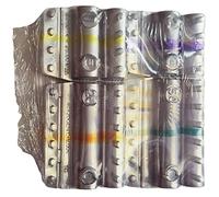Blister Per Monete Contenitori Portamonete 1 € - 2 € - 50cent e 20cent - Raccoglitore Euro Conta Soldi (20 pz per Taglio) - Kit 80 pz
