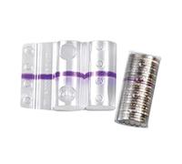Blister per monete Monete da 2 euro (20 pezzi) a banda viola