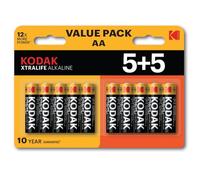 KODAK PILE ALKALINE XTRA STILO AA BLISTER 10 PZ 30423459