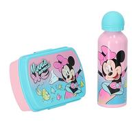 Blister Sandwichera + Cantimplora aluminio Minnie Disney 500ml