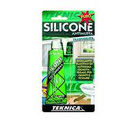 BLISTER SILICONE ANTIMUFFA TRASPARENTE DI ALTA QUALITA' PER GIUNTI E FESSURE DI QUALSIASI MATERIALE ML.60