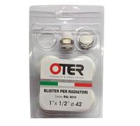 Blister tappi per radiatori in alluminio Oter MxF 1X1/2 100B01