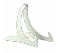 Blitz Piastra Cavalletto, Ferro, Verniciato Bianco, Grande, Rialzo per Cornici