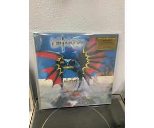 Blitzkrieg LP A Time Of Changes Rete And Black Mixed Coloured Vinyl 2023