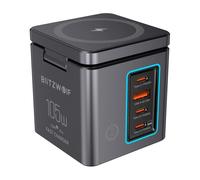 Blitzwolf BW-i113 GaN Caricatore da Muro, 3xUSB-C, 1xUSB-A, 105W