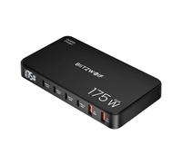 Blitzwolf BW-S30 Stazione di Ricarica 6-in-1 175W 4xUSB-C + 2xUSB-A Nero
