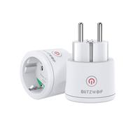 Blitzwolf® BW-SHP13 ZigBee 3.0 Presa Intelligente WiFi, Presa WiFi Amazon Smart Plug EU Socket, Prese Intelligente Multipla compatibile con Smartphone iOS Android App Presa Wireless