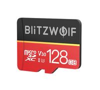 BlitzWolf® BW-TF1 - Scheda micro SD di classe 10 con adattatore - 128GB