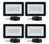 Blivrig 150W Faretto LED da esterno Bianco Freddo 6000K, 15000LM Faro LED Parete, Impermeabile IP66 Fari LED Luce Bianca Fredda Proiettore per Cortile Cantiere Giardino