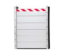 Blivysse Alluminio Paratia Antiallagamento Garage - 296cm Long Riutilizzabile Barriera Contro Le Inondazioni - Porta Barriera di Protezione Contro Le Inondazioni Finestra(296 * 120cm)