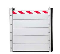 Blivysse Alluminio Paratia Antiallagamento Garage - 299cm Long Porta Barriera di Difesa Contro Le Inondazioni - Riutilizzabile Mobile Barriera di Protezione Contro Le Inondazioni(299 * 100cm)