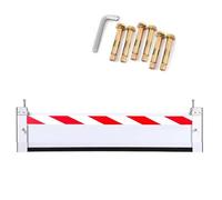 Blivysse Paratia Antiallagamento Riutilizzabile - 262cm Long Barriera Antiallagamento per Garage - Barriera di Protezione Contro Le Inondazioni Stradale Porte per Garage(262 * 20cm)