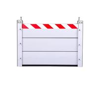 Blivysse Porta De Garage Barriera Contro Le Inondazioni - 267cm Long Paratia Antiallagamento per Porta - Barriera di Protezione Contro Le Inondazioni per Cantina Garage(267 * 60cm)
