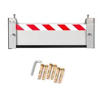 Blivysse Porta De Garage Barriera Contro Le Inondazioni - 297cm Long Paratia Antiallagamento per Porta - Barriera di Protezione Contro Le Inondazioni per Cantina Garage(297 * 20cm)