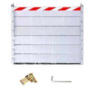 Blivysse Porta Paratia Antiallagamento per Garage - 281cm Barriera Contro Le Inondazioni - Rimovibile Barriera di Protezione Contro Le Inondazioni Diga Temporanea(281 * 120cm)
