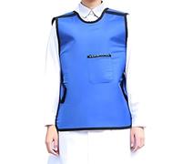 BLIXXA Gilet di piombo Grembiule in piombo da 0,35/0,5 Mmpb, gilet protettivo in piombo dai raggi X, tuta con scudo antiradiazioni, grembiule leggero con scudo antiradiazioni per adulti