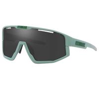 Bliz fusion matte green mirror silver