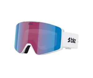 Bliz G001s Ski Goggles Bianco N_O_N Violet & Blue/CAT2