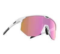 Bliz - Occhiali da sole versatili - Hero Matt White Brown w Pink Multi in Pelle - Bianco
