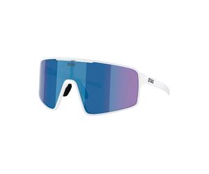 Bliz - Lunettes de soleil robustes et légères - P001 White Grey W Blue Mirror - Bianco