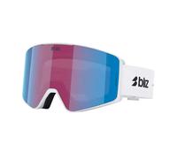 Bliz G001s Ski Goggles Bianco N_O_N Violet & Blue/CAT2
