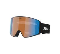 Bliz - Maschera da sci - G001S Matte Black Orange Blue - Nero