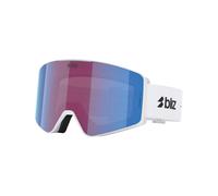 Bliz G001s Ski Goggles Bianco N_O_N Violet & Blue/CAT2