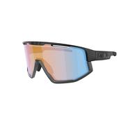 BLIZ - Occhiali da sole per lo sport - Fusion Matt Black Grey Nano Optics Nordic Light Coral Orange Blue - Nero Nero