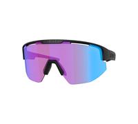 BLIZ - Occhiali da sole sportivi - Matrix Small Matte Black w Rose Violet Blue - Nero Nero