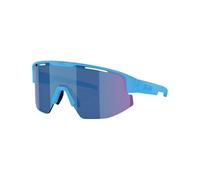 BLIZ - Occhiali da sole versatili - Matrix Small Matt Blue Grey w Blue Mirror Blu