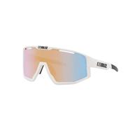 Bliz Occhiali sportivi Fusion Small Matt Bianco Coral/Arancione Specchio