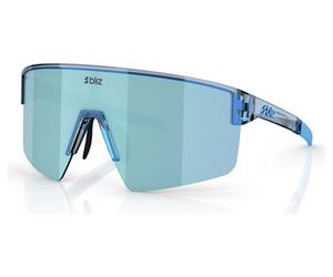 Bliz p004 m occhiali da sole unisex blu trasparente blu ghiaccio