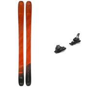 Blizzard - Attacchi sci - Set Rustler 9 2024 in Alluminio - Arancione Arancione 174 cm