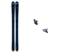 Blizzard - Attacchi sci - Set Zero G 085 Bleu 2024 in Alluminio - Blu Blu 164 cm,150 cm