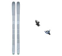 Blizzard - Attacchi sci - Set Zero G 085 W Gris Froid/Sarcelle 2024 in Alluminio - Grigio Grigio 150 cm,157 cm,164 cm,171 cm,178 cm