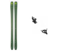 Blizzard - Sci da alpinismo - Pack Zero G 88 2026 per Uomo in Legno - Verde